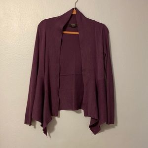 Long sleeve open sweater